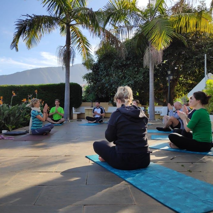 Open air Yoga in Tenerife 