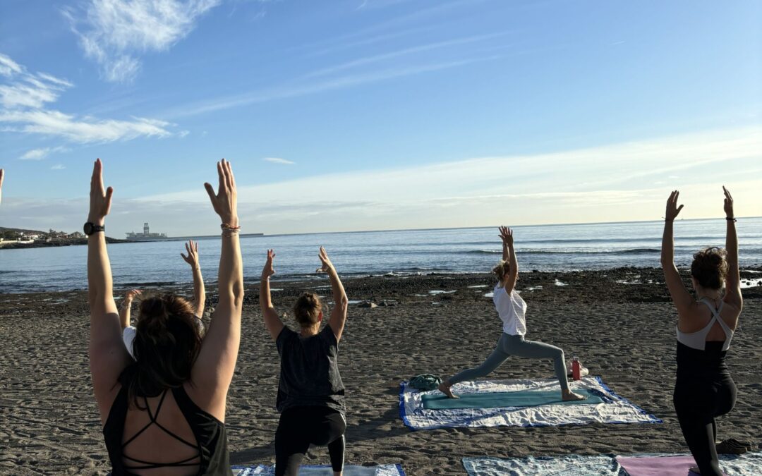 morning Yoga class with eva